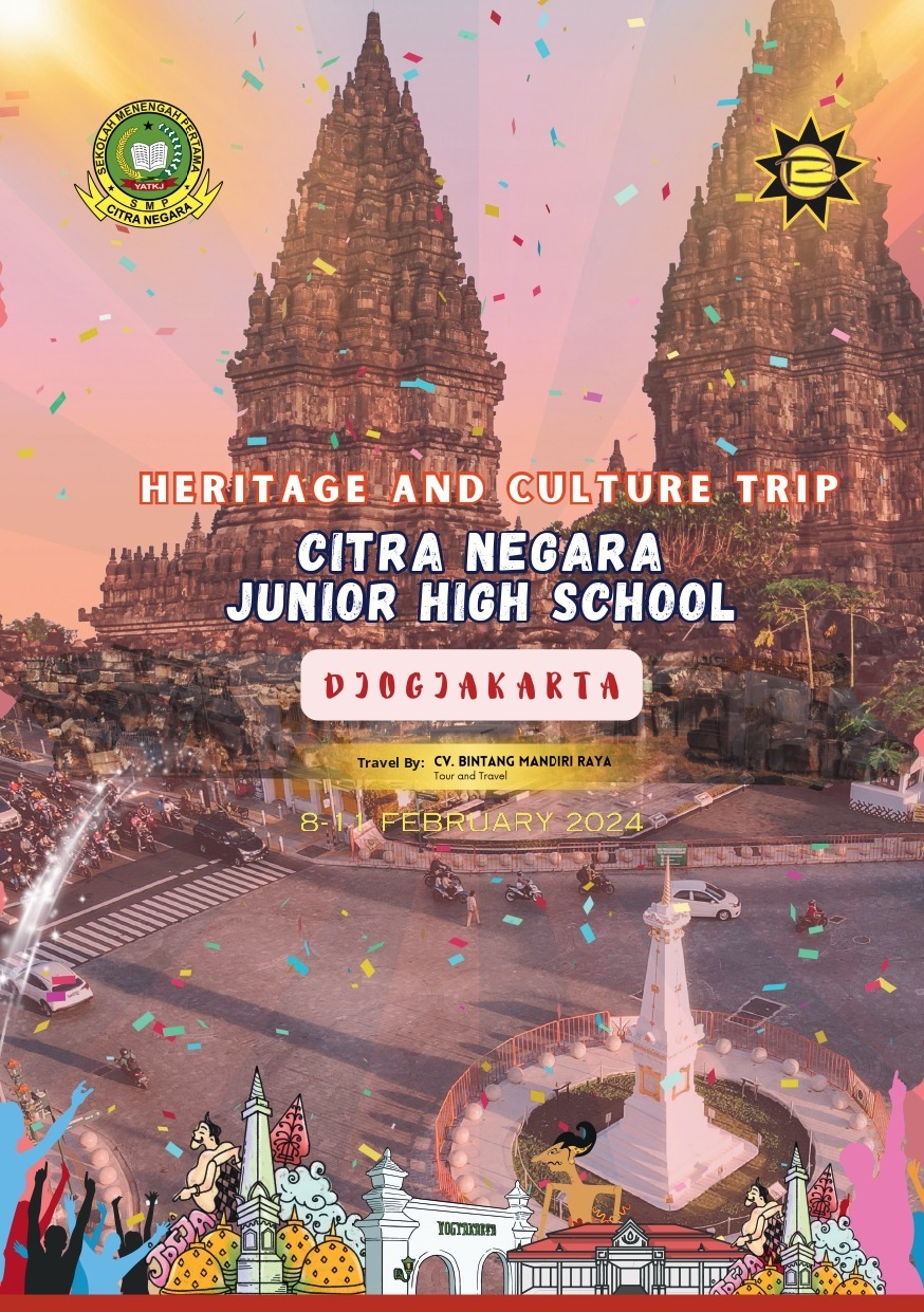 Kegiatan “Heritage and culture trip” Outing kelas 8 ke Yogyakarta Selesai Dilaksanakan